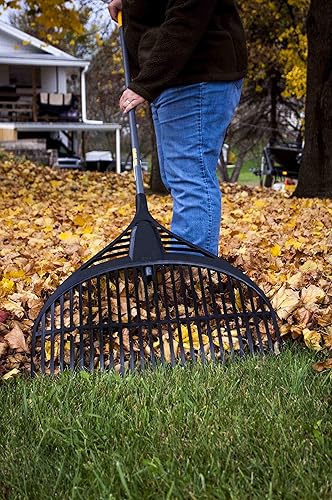 Miniatura 6 de Rastrillo de hojas con mango acolchado, 8 pulgadas True Temper  2919100, (26-Inch Poly Rake), NA