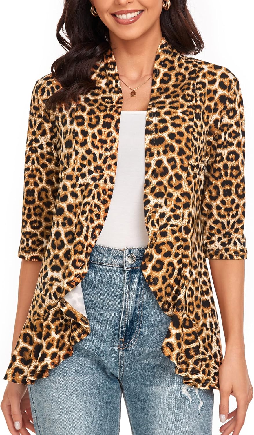 Argstar Women's 3/4 Sleeve Cardigan (S-3XL)