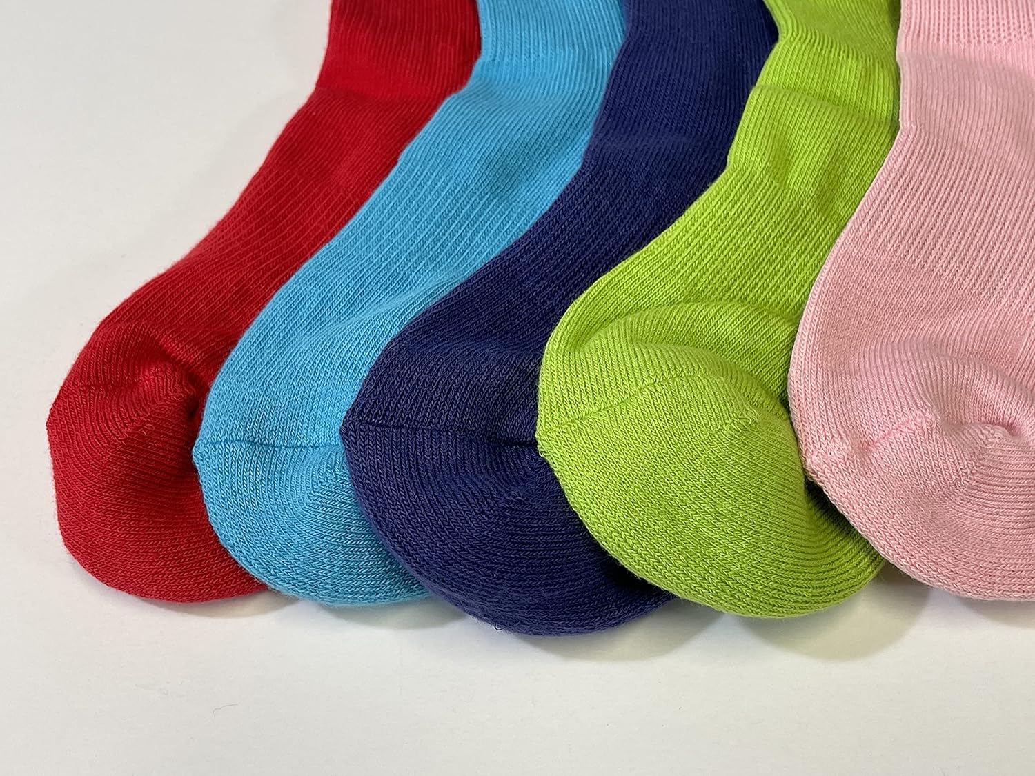 COUVER Athletic Crew Cushioned Basketball Socks - 4 Pair Pack