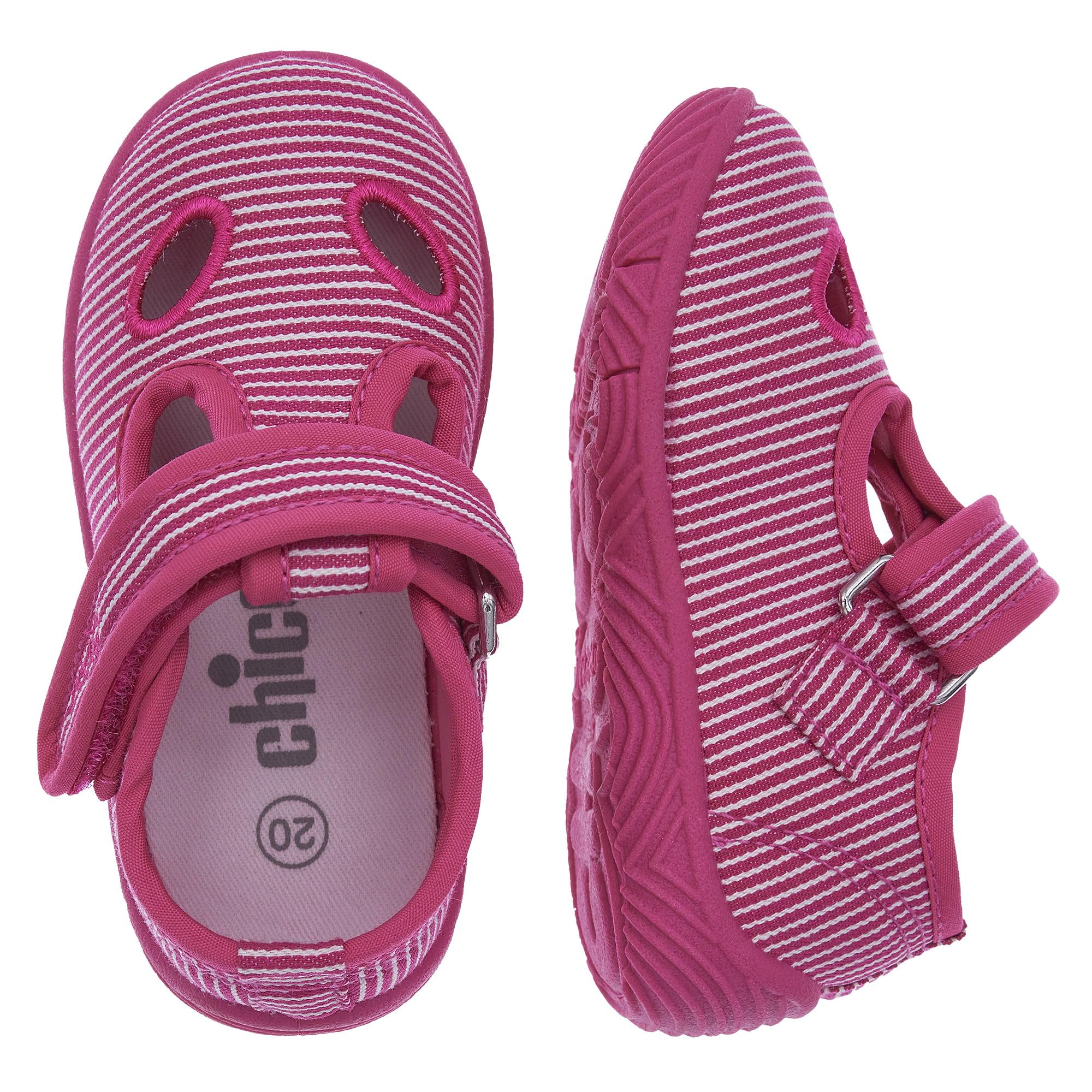 Chicco Pantofolecon Strappo (2), Ciabatte da casa e da Asilo Unisex-Bambini e Ragazzi