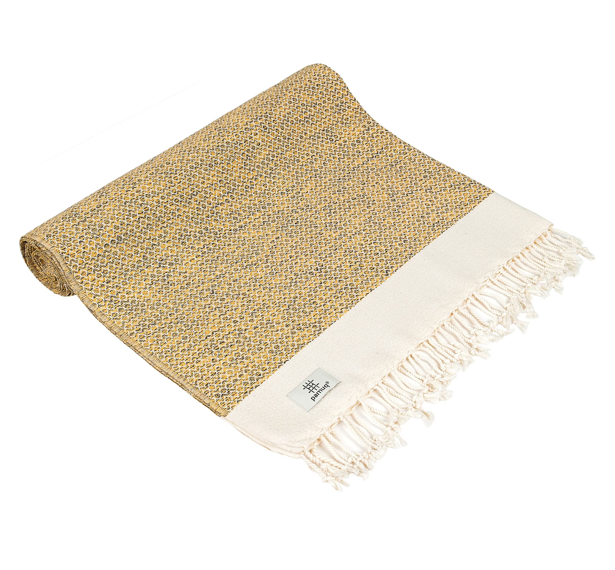 pamuq® Strandtuch XXL – Hamamtuch, Saunatuch, Badetuch & Duschtuch aus Baumwolle, handgemacht, leicht, saugstark, schnelltrocknend… – Ansicht 8