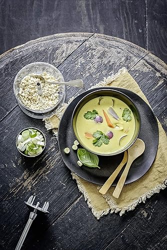 Miniatura 3 de Bamix G200 Gastro Pro-2 Batidora de mano profesional de inmersión  Blanco  4 cuchillas de acero inoxidable  Airear, mezclar, cortar y cortar