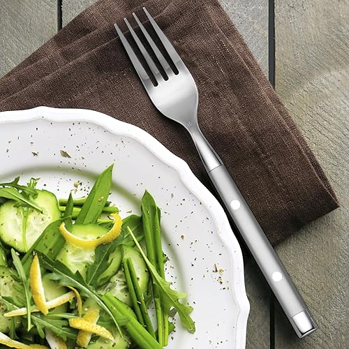 Miniatura 4 de Hampton Signature Shangrila - Juego de cubiertos de 20 piezas servicio para 4 color plateado