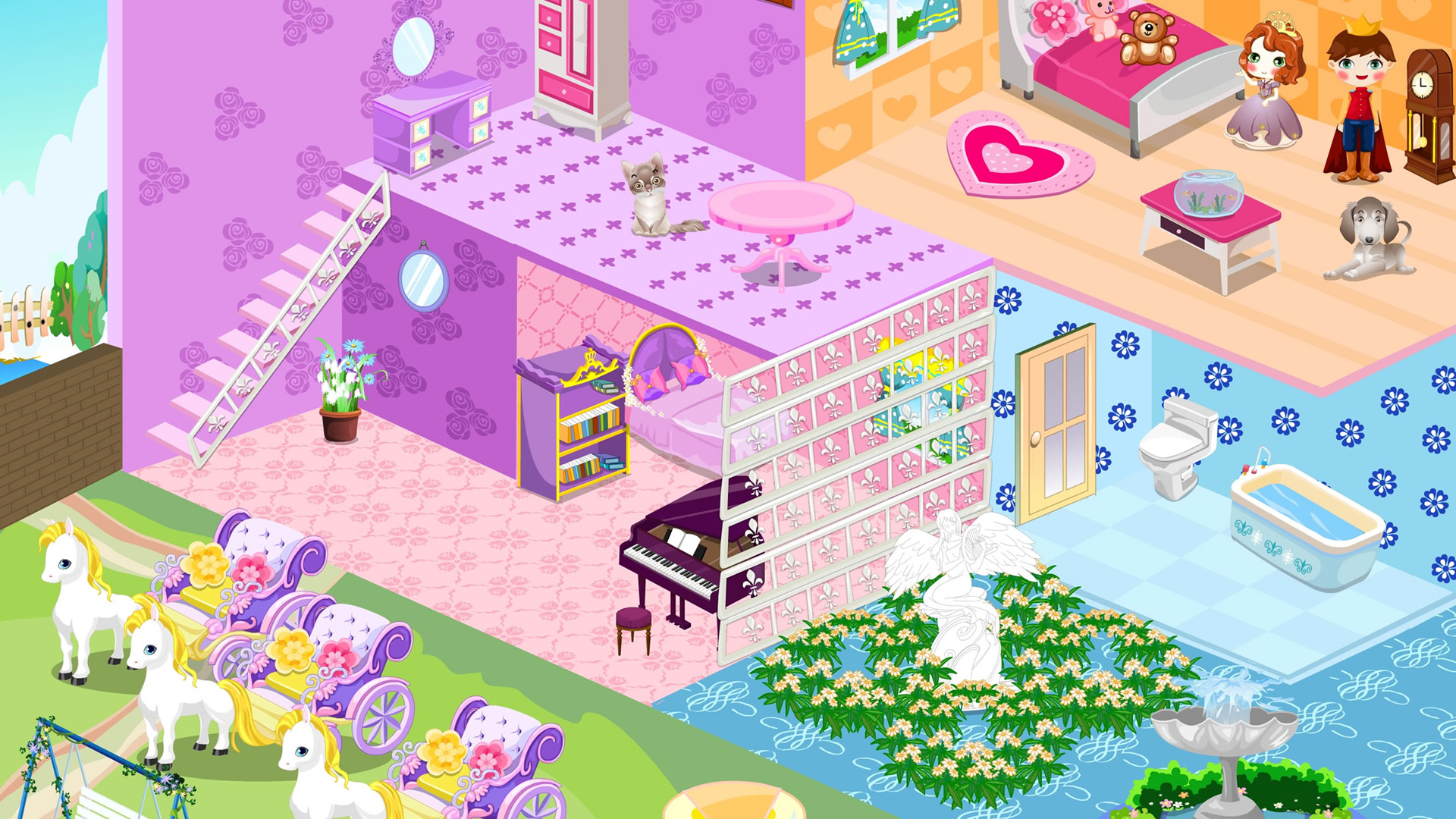 Princess Doll House for Android