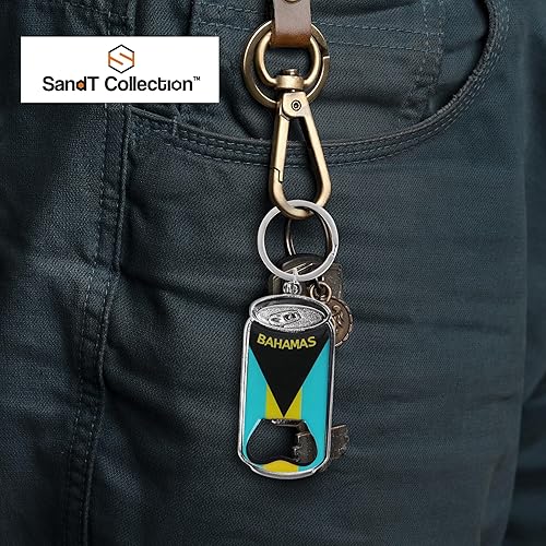Miniatura 2 de Bahamas - Llavero abridor de botellas de cerveza - Juego de 3 latas