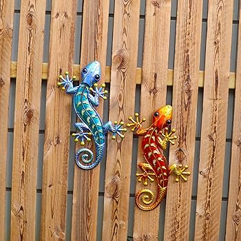 Amazon.co.jp: Liffyトカゲのデザインの壁掛けアートやもり置物 手作り Amazon.co.jp: Liffyトカゲのデザインの壁掛けアートやもり置物 手作り