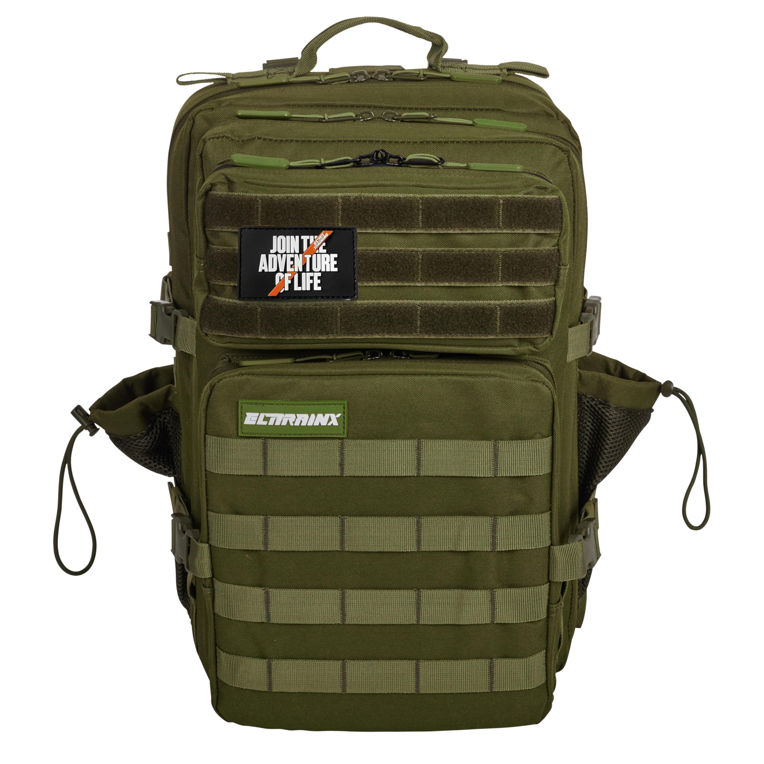 ELITRAINX Elitex Training 45L Tactical Military USA Waterproof Sport, Cabin Airplane, CrossTraining, Outdoor Sports Gym Portable, grey — view 30