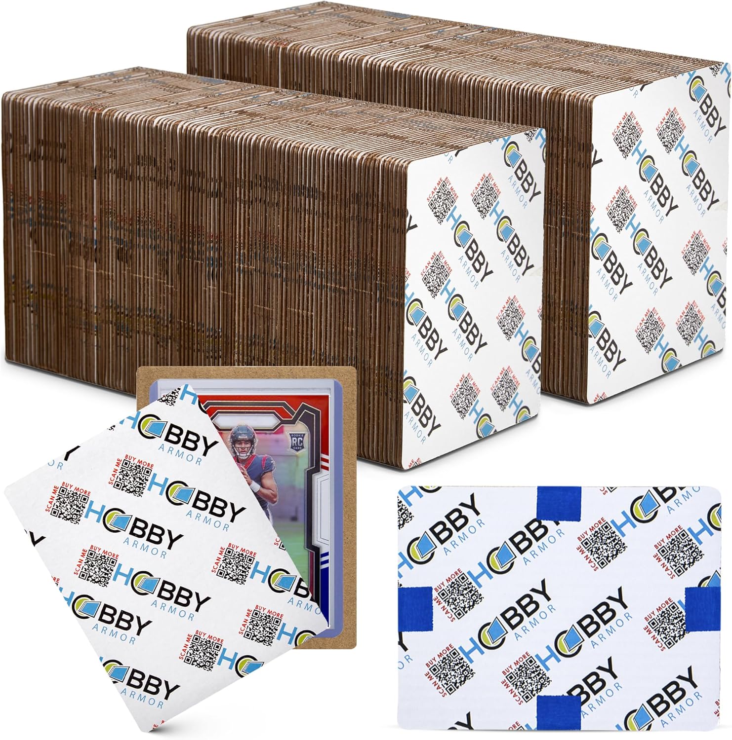 カードプロテクターオーバーガードZ （50枚入り）:ビックカメラ通販｜JRE MALLショッピング｜JRE POINTもおトクに貯まる・使える Hobby Armorのトレーディングカード配送プロテクター 200枚パック 3.5インチ x 4.5インチ 角が丸い 鮮やかなマル