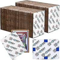 Vista 8 de Hobby Armor - Paquete de 100 protectores de envío de tarjetas coleccionables de 3.5 x 4.5 pulgadas con esquinas redondeadas, protector de tarjetas