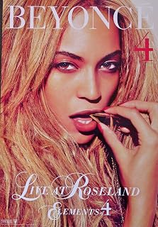 Beyonce - Live at Roseland - Rare 2-sided Advertising Poster