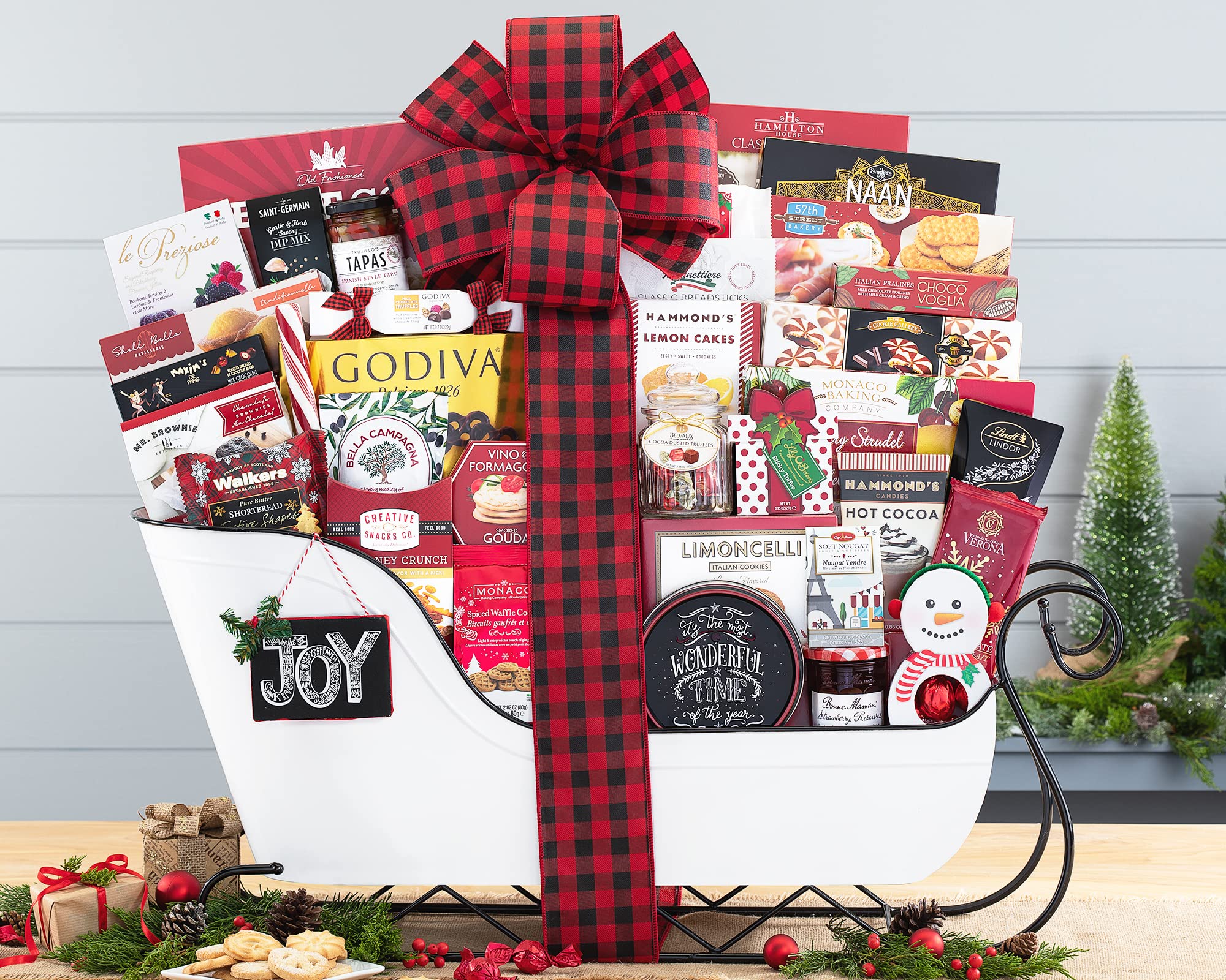 Christmas Wine Gift Baskets