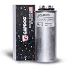CAPDOG USA Made 455 uF 455 MFD 370 Volts or 440VAC Dual Run Round Capacitor Compatible with Z97F9851 97F9851 100335-12 R100335-12 HC98KA046 27L889 27L889BX and More