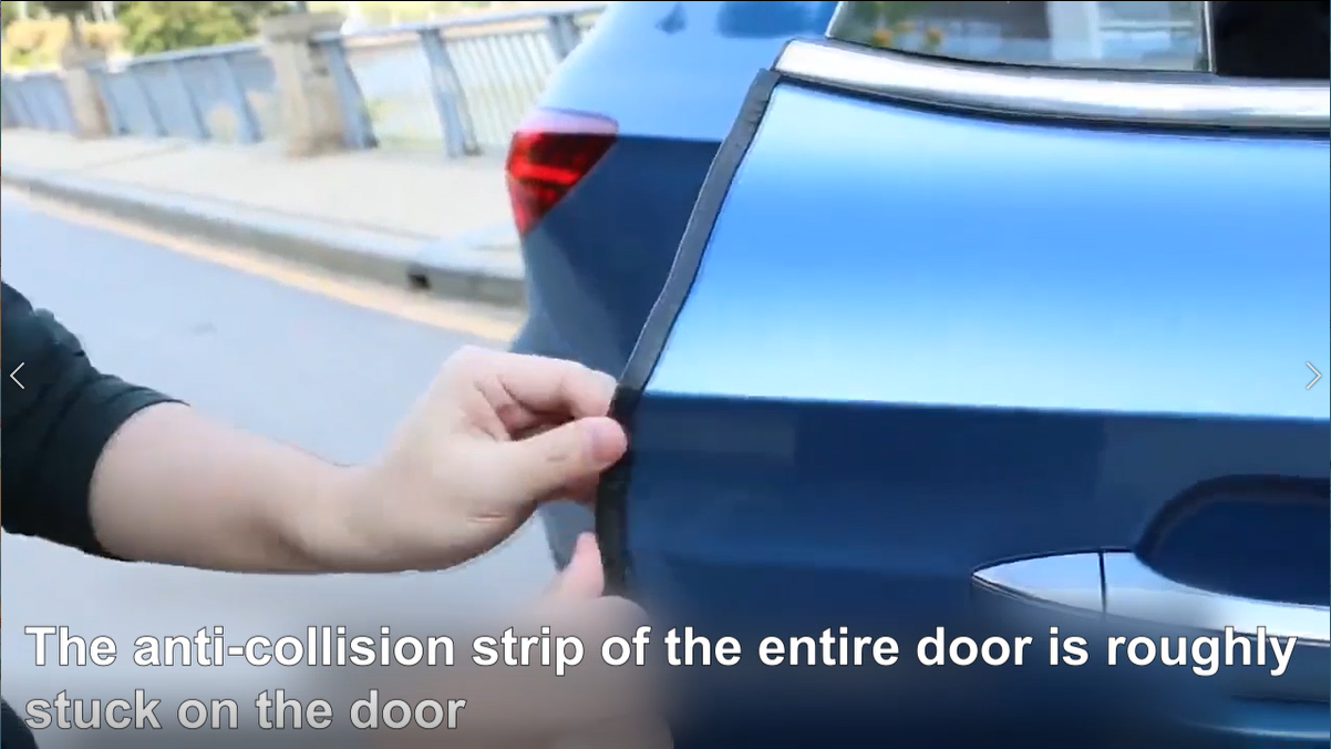 Adunsiaoto Forma a U Bordi Auto Strisce di Protezione, Strisce di protezione per il bordo della portiera dell'auto forma di U, Anti Collisione Usato per La Maggior Parte Delle Auto(Giallo