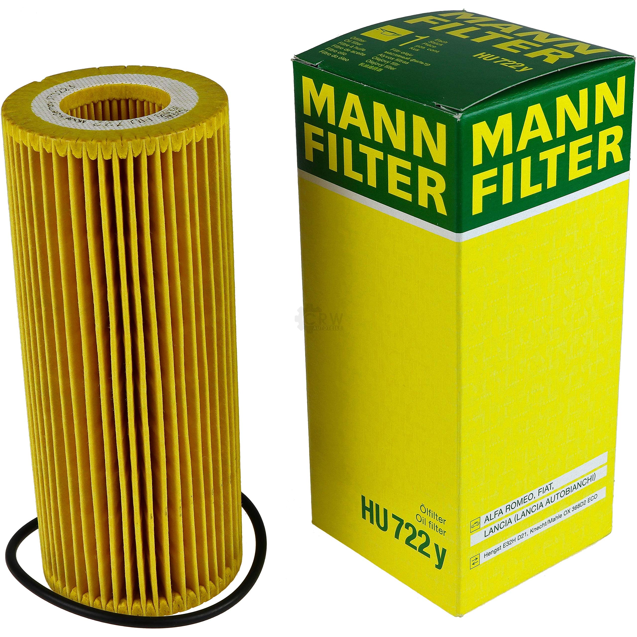 Paquete de inspección Kit de mantenimiento de filtros con filtro de aceite HU 722 y, filtro de aire C 18 003, filtro de combustible WK 853/21, filtro de habitáculo CUK 2232/1, tornillo de