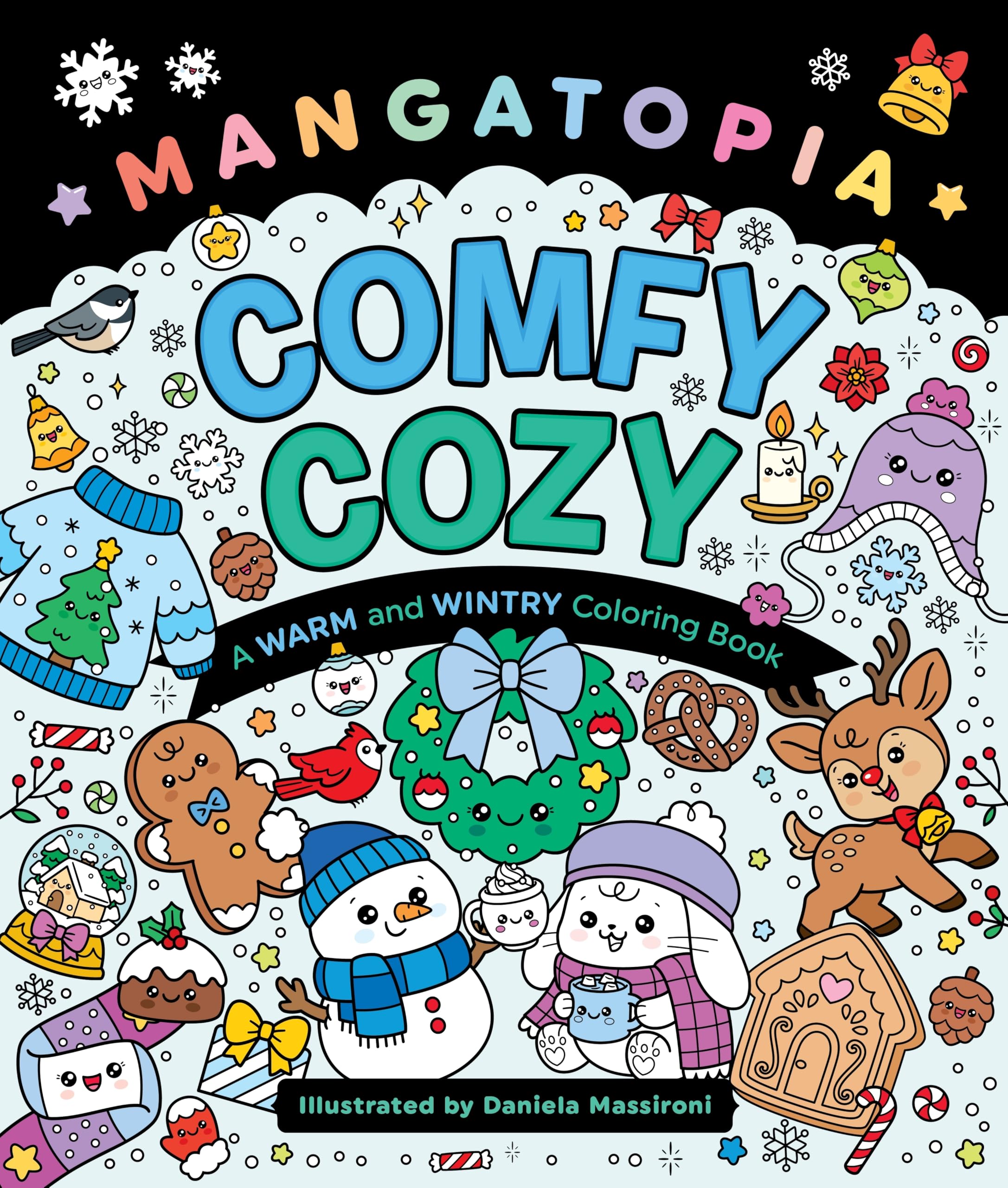 Mangatopia: Comfy Cozy: A Warm and Wintry Coloring Book