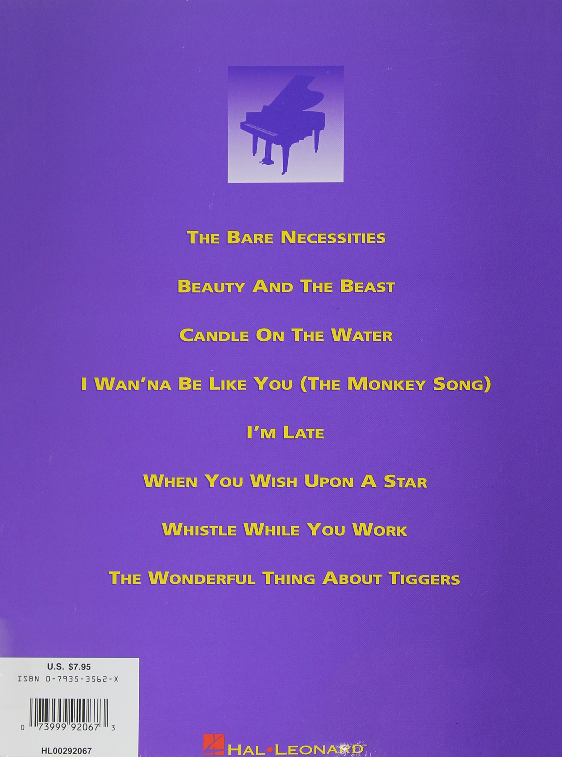 Disney Movie Fun: Five-Finger Piano - 8 Songs for Beginners