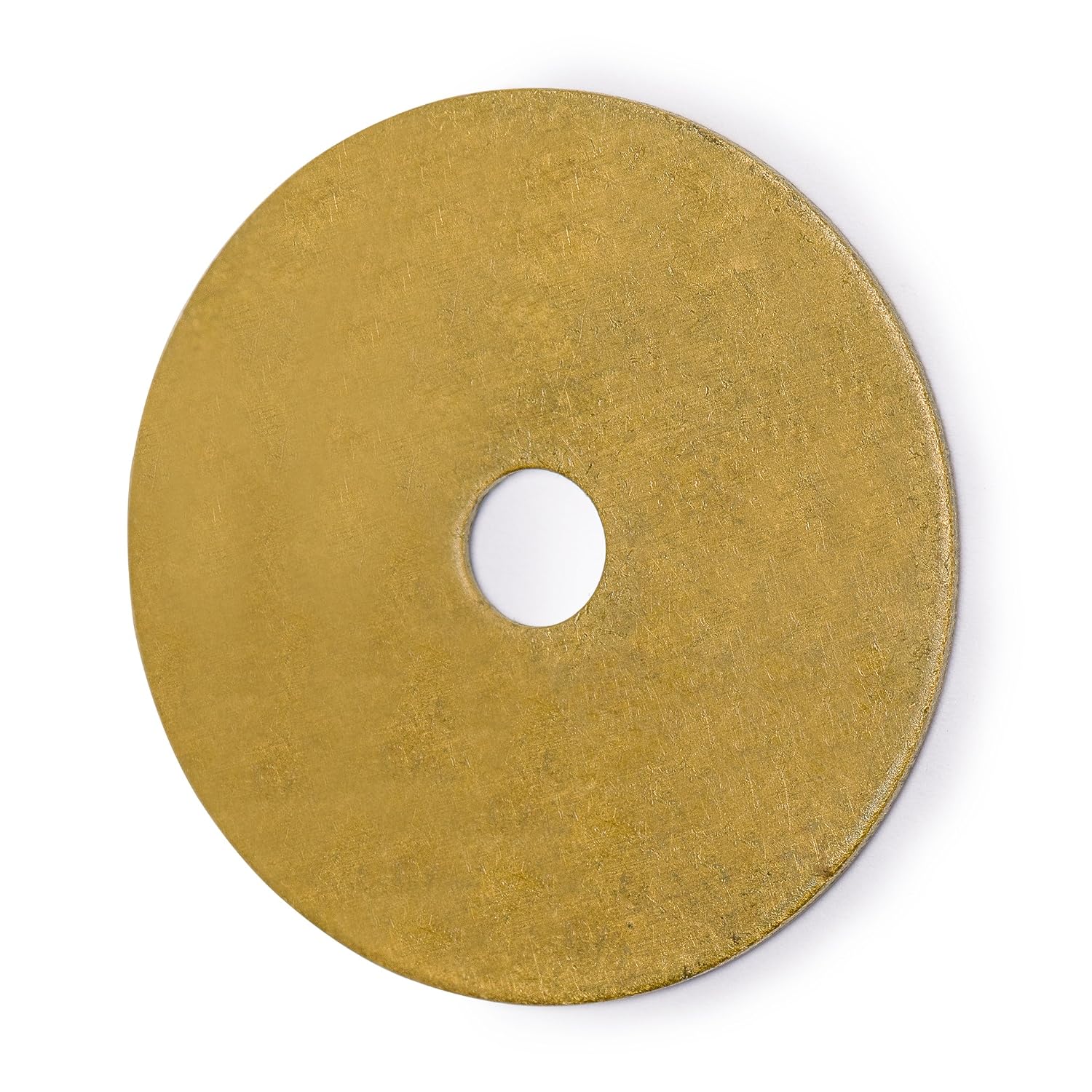 HP Round Brass Backplate Washers, 10-Pack, 1.4 in
