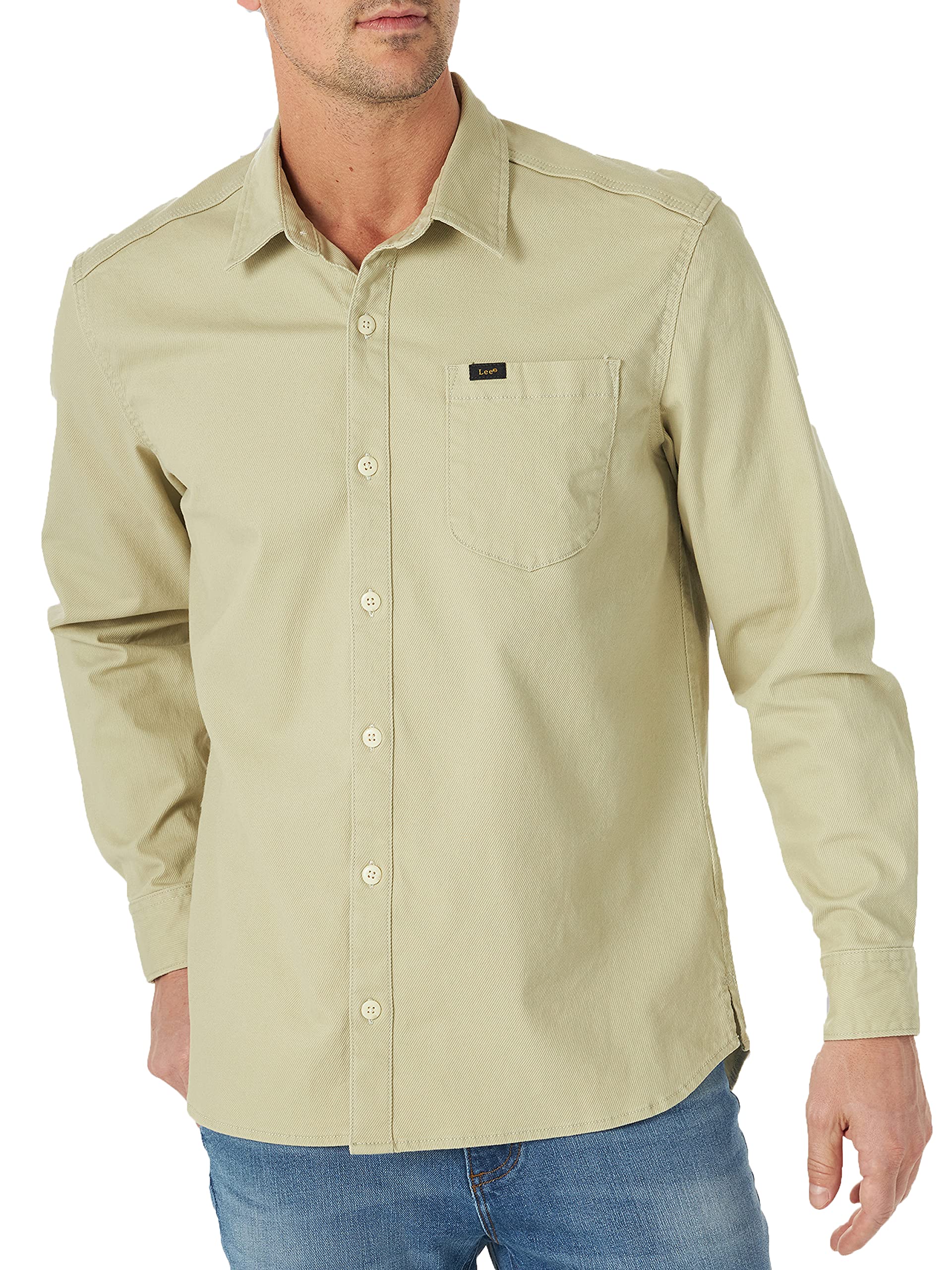 Lee mens All Purpose Classic Fit Long Sleeve Shirt Button Down Shirt