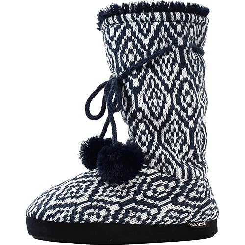 MUK LUKS Women's Tall Fleece-Lined Slipper Boot