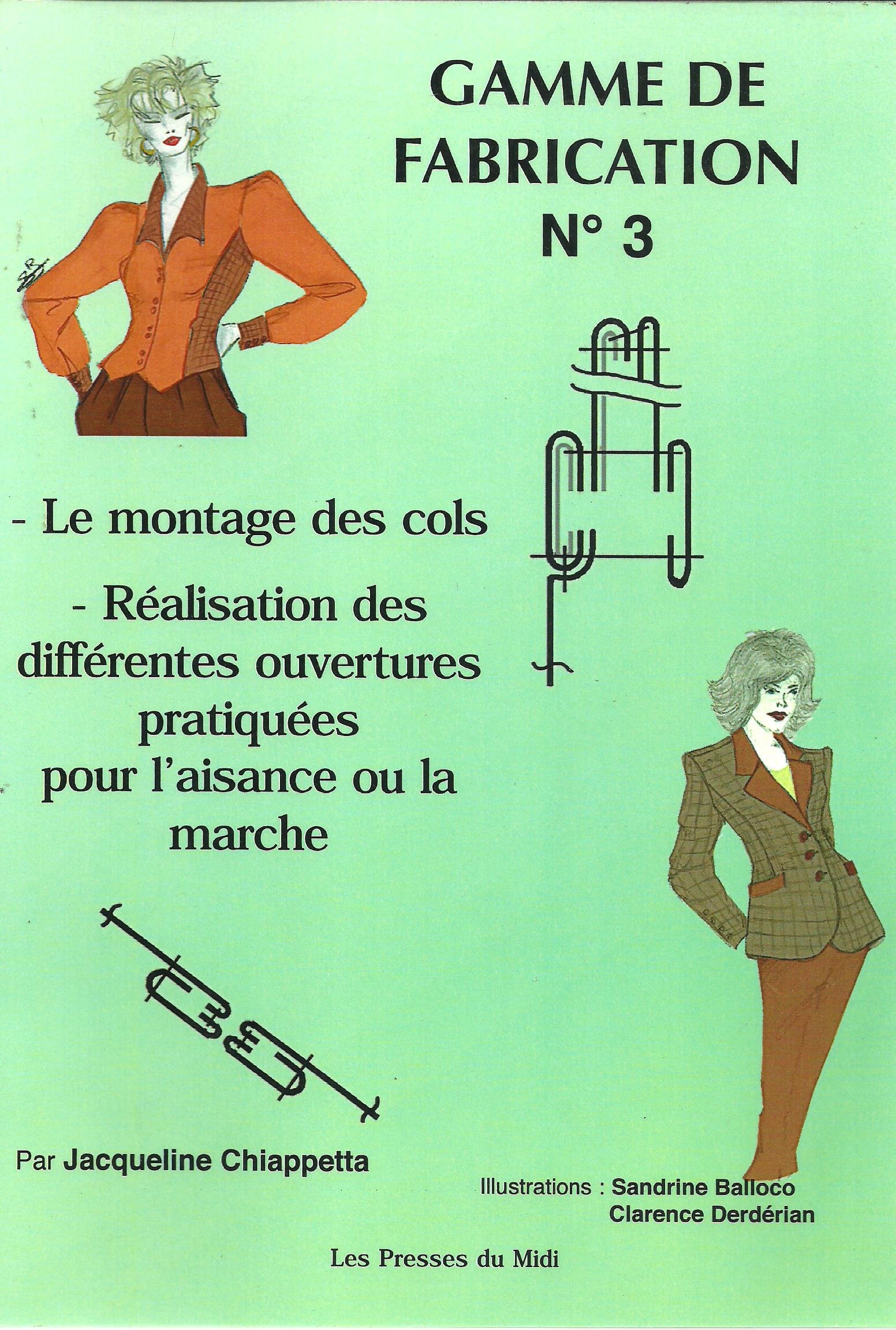 Gamme de fabrication numéro 3