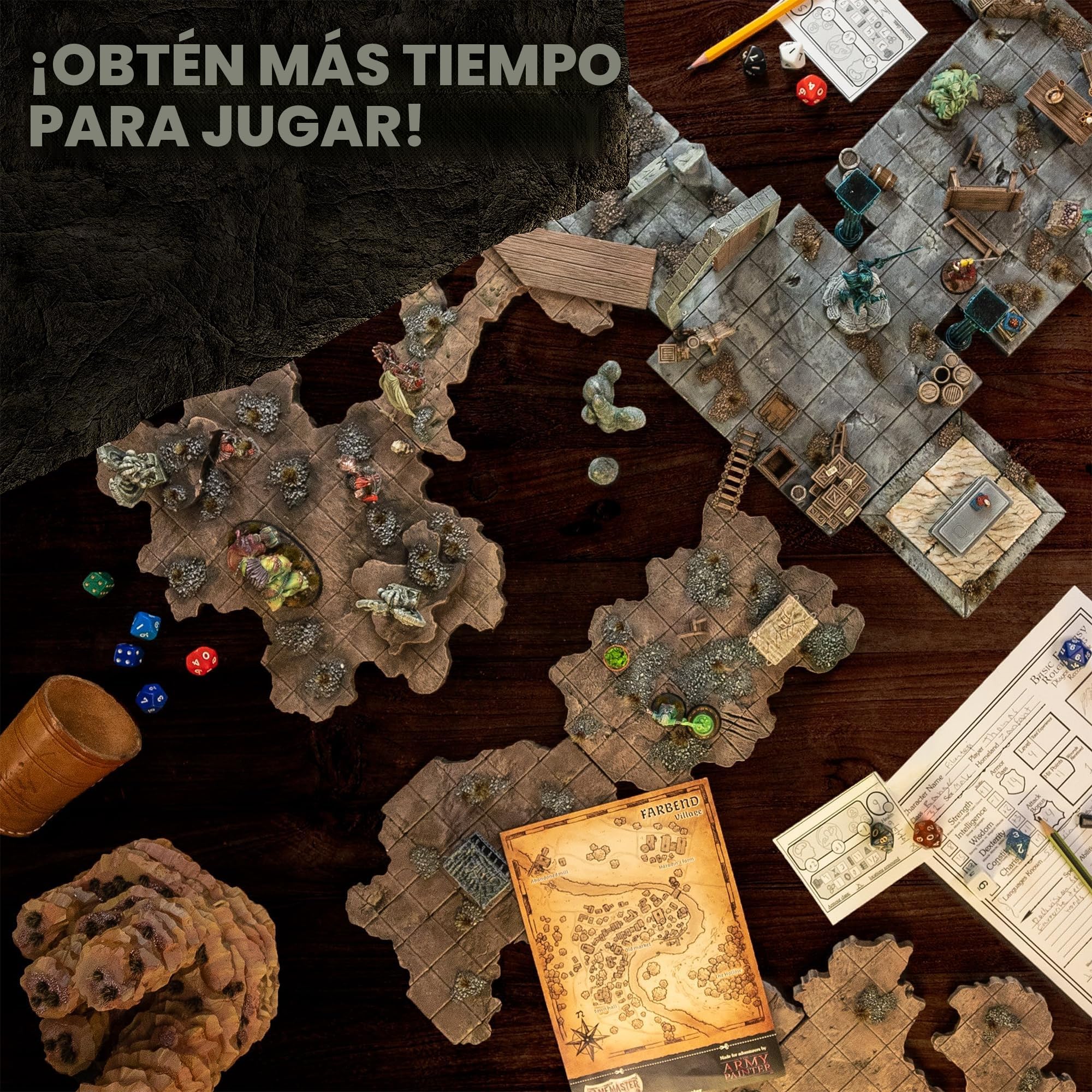 The Army Painter, GameMaster: Wilderness Adventures Set Combo, 15 x 18 ml