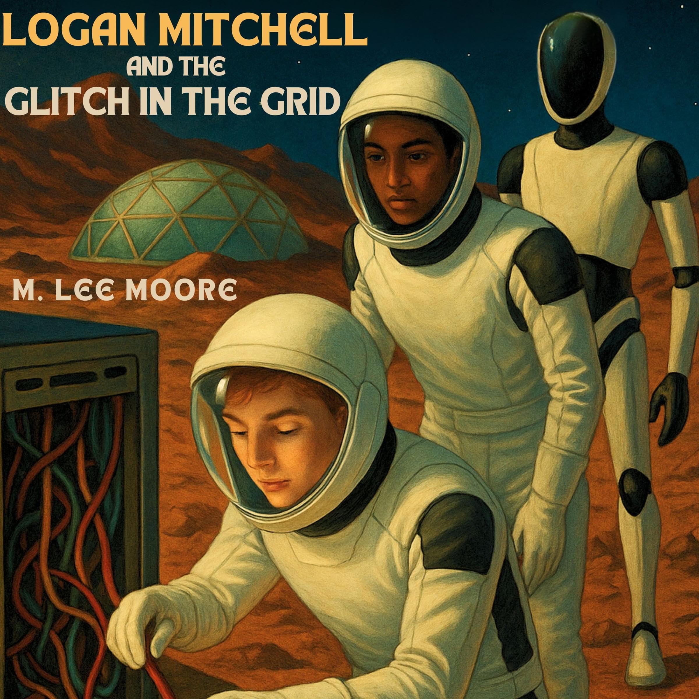Cover art for Logan Mitchell and the Glitch in the Grid