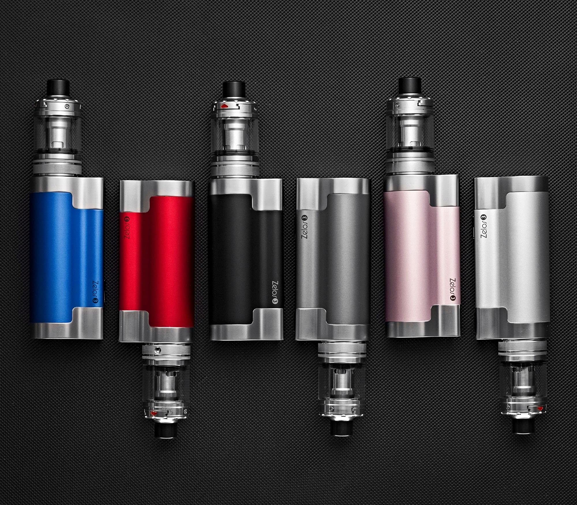 Aspire Zelos 3 Kit Sigaretta Elettronica Svapo 80W (ROSSO) con Atomizzatore Nautilus 3 da 4ml Batteria 3200mAh e 2 Coil Nautilus Incluse nella Confezione