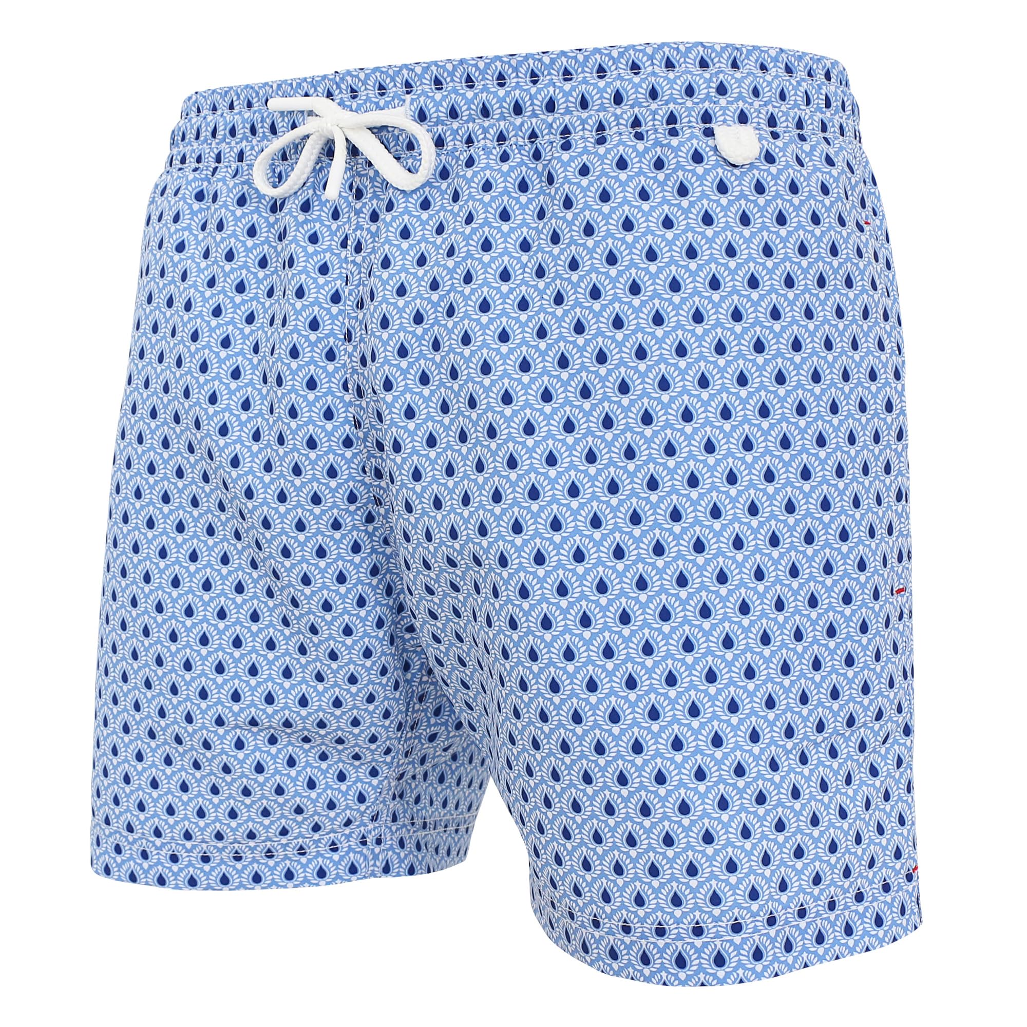 Maillot Short de Bain Homme Bleu ou Rose - Montauk 2488 Water Drop