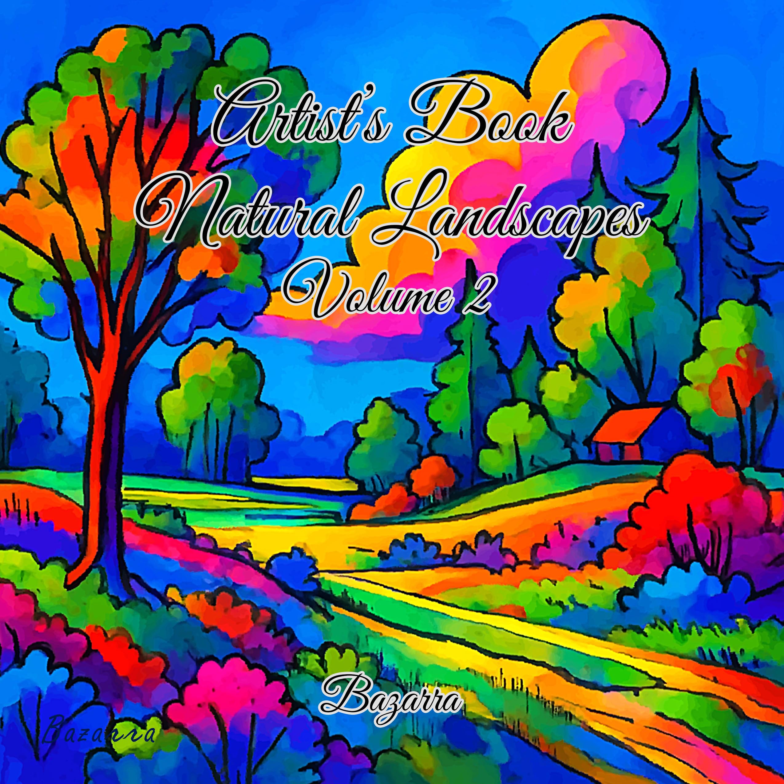 Livre d'artiste Natural Landscapes Volume 2 English Edition album photo nature broché