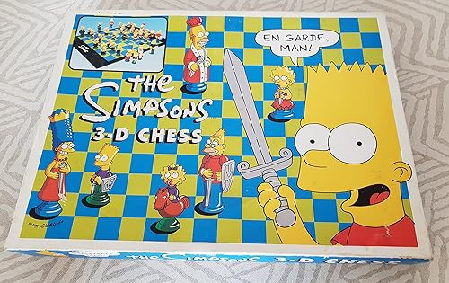 The Simpsons3-D Ajedrez The Simpsons3-D Ajedrez