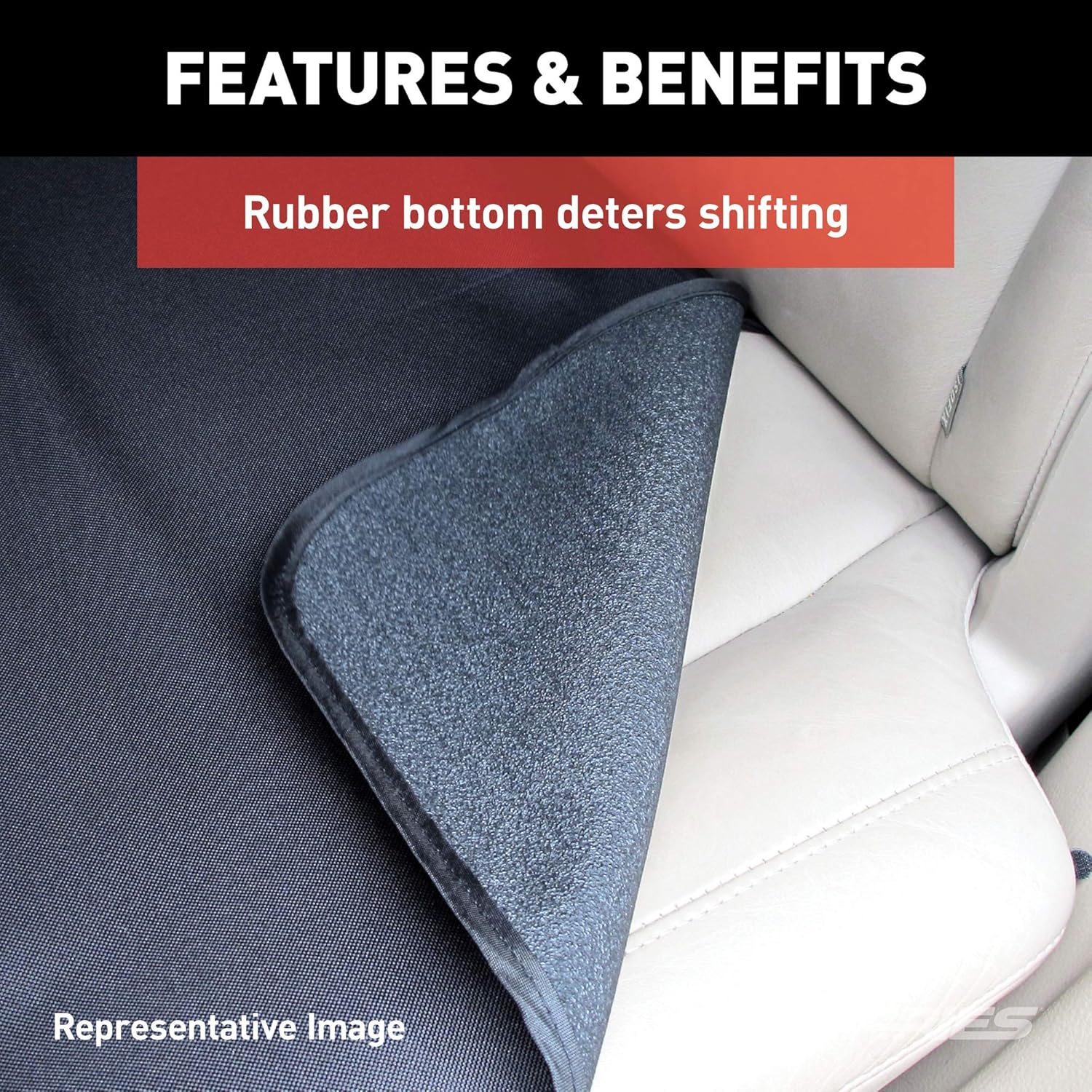 ARIES 3149-09 Seat Defender 60-Inch Black Waterproof Cargo Blanket Trunk Liner Protector