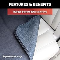 Vista 6 de ARIES 3146-18 Seat Defender 58 pulgadas x 55 pulgadas, protector universal impermeable marrón para asiento de coche