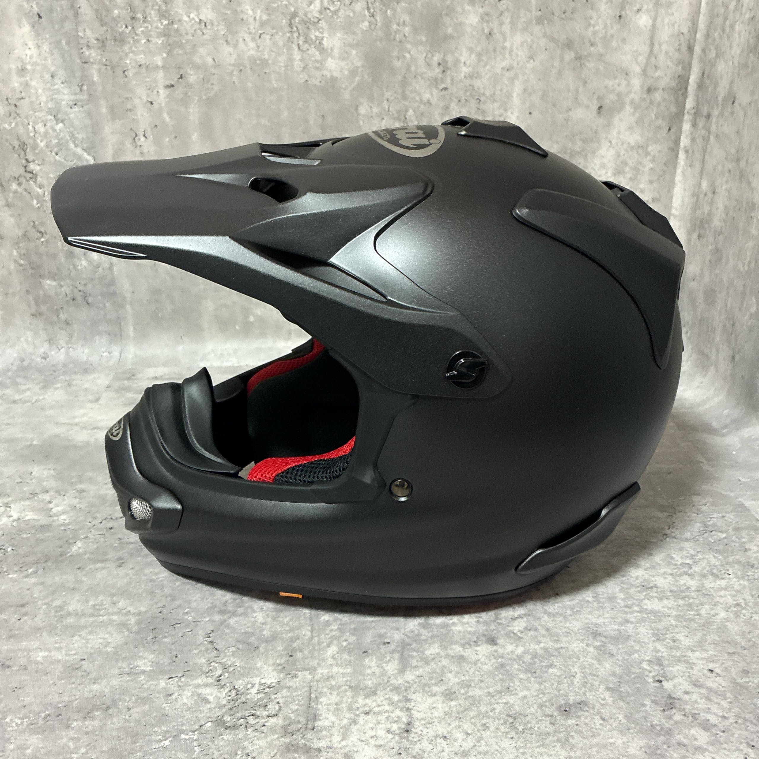 アライ(Arai) バイクヘルメット V-CROSS4 フラットブラック 61-62cm