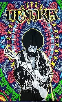 ジミ・ヘンドリックス　フィルモアコンサート　ポスター ポスター☆1968 ジミ・ヘンドリックス『Flying Eyeball』 - メルカリ