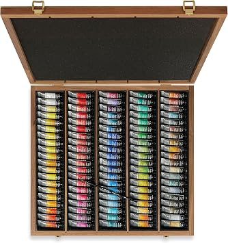 SENNELIER L'aquarelle French Artists' Watercolor Wood Box Set