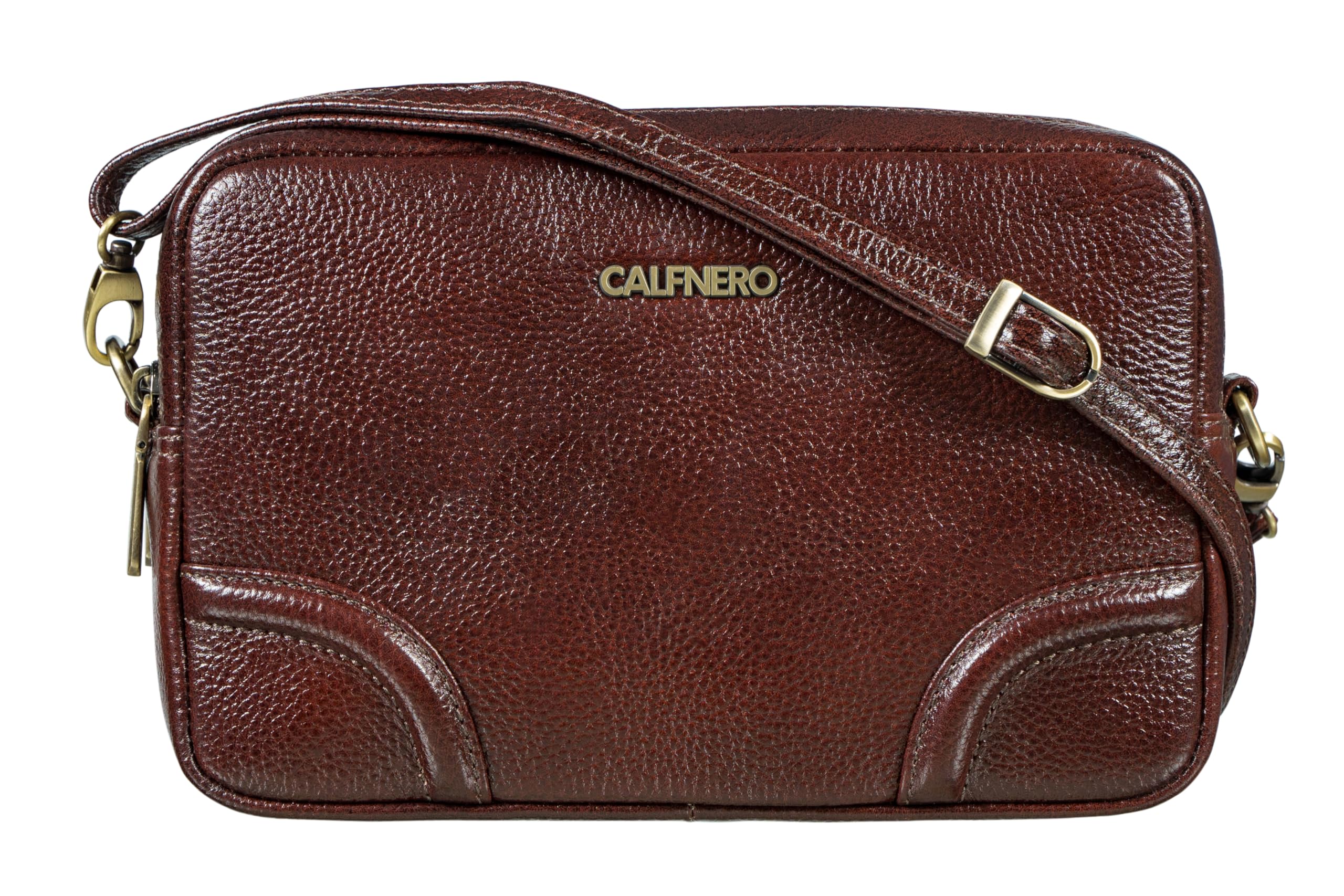 Genuine Leather Travel Toiletry Bag for Men & Women | Double Zip Grooming Kit Organizer | Premium Shaving & Cosmetic Pouch | Multipurpose Travel Dopp Kit-image-46