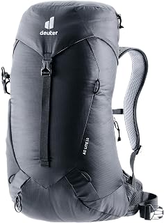 Mochila para senderismo y mochila AC Lite de 16 litros con estructura de acero y transpirabilidad superior - Negro
