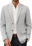 PJ PAUL JONES Herringbone Blazer 2 Vestes de costume de bouton Casual Knit Sport Coat pour homme