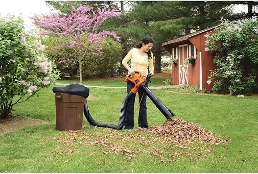 BLACK+DECKER BLACK+ DECKER Leaf Blower Hose Attachment for Corded Leaf Blowers, Attachment Only, 8ft (BV-006)