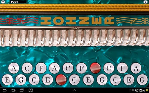 Hohner C/F Button Accordion - Thumbnail 3