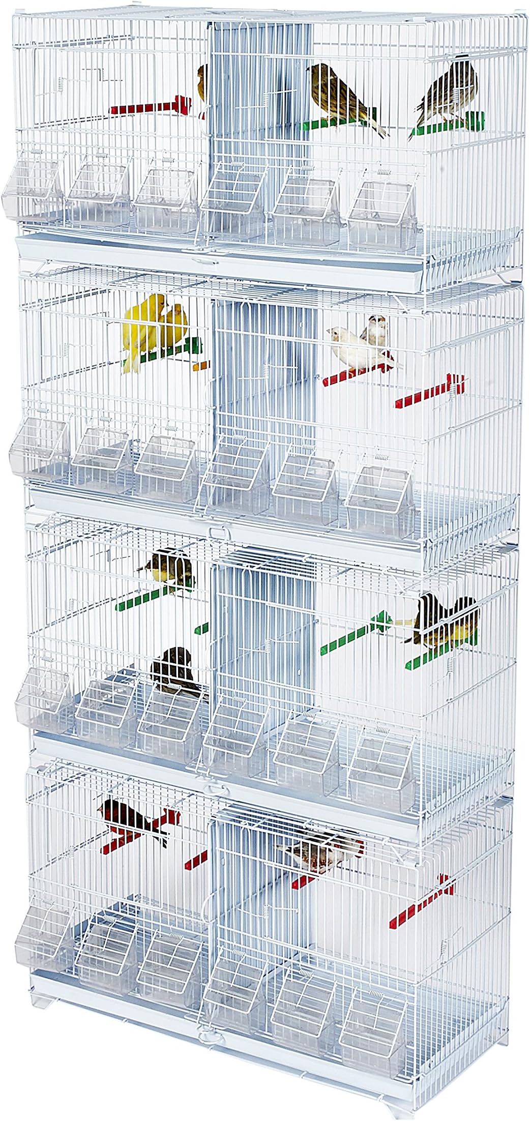 Kookaburra X4 Larch Small Double Wire Breeding cage for Finch, Canary, ECT
