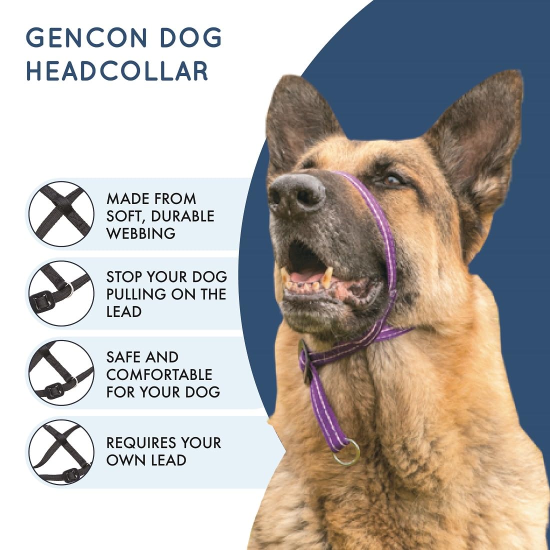 Gencon Headcollar Left