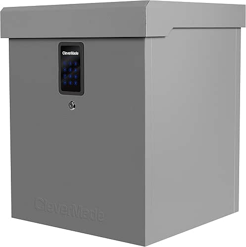 CleverMade Parcel LockBox S100 Series: Secure Package Delivery Box with