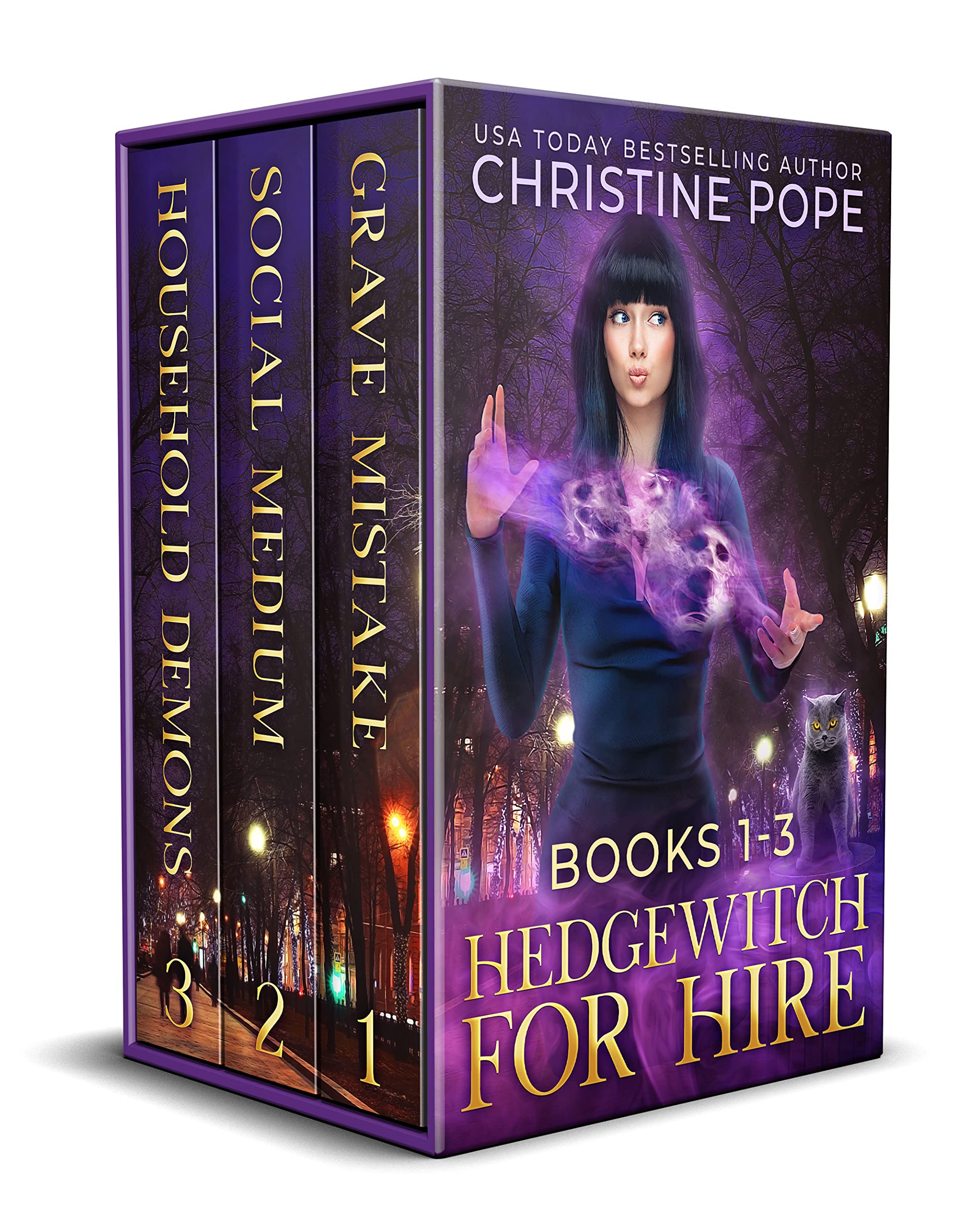 Cover of Hedgewitch for Hire: Books 1-3