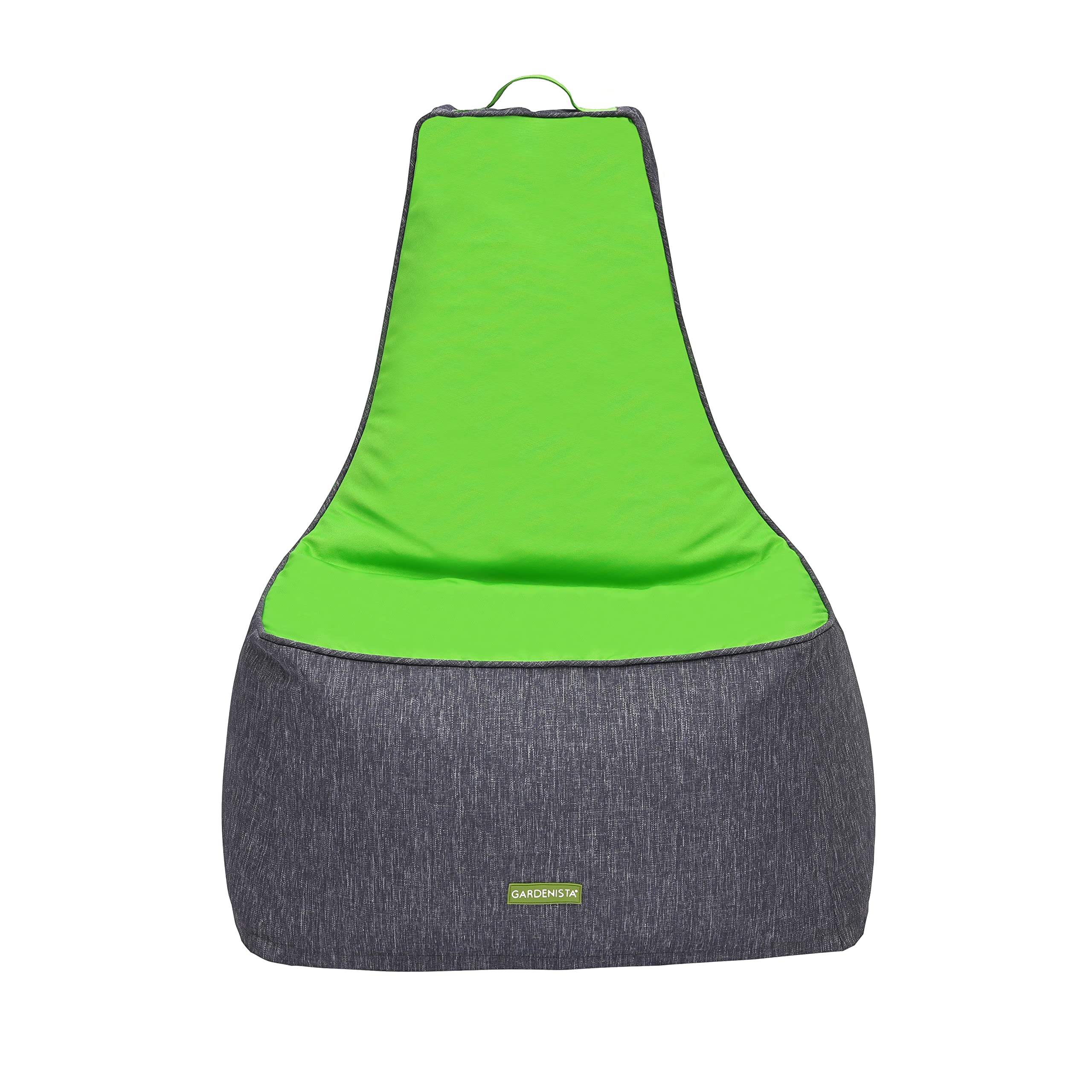 Gardenista Puff Gigante con Respaldo Alto para Adultos, 90x65x90 Puff Sillon, Resistente al Agua Bean Bag Chair, Comodo Puff Gamer, Sofa Puff con Relleno Incluido (Verde)
