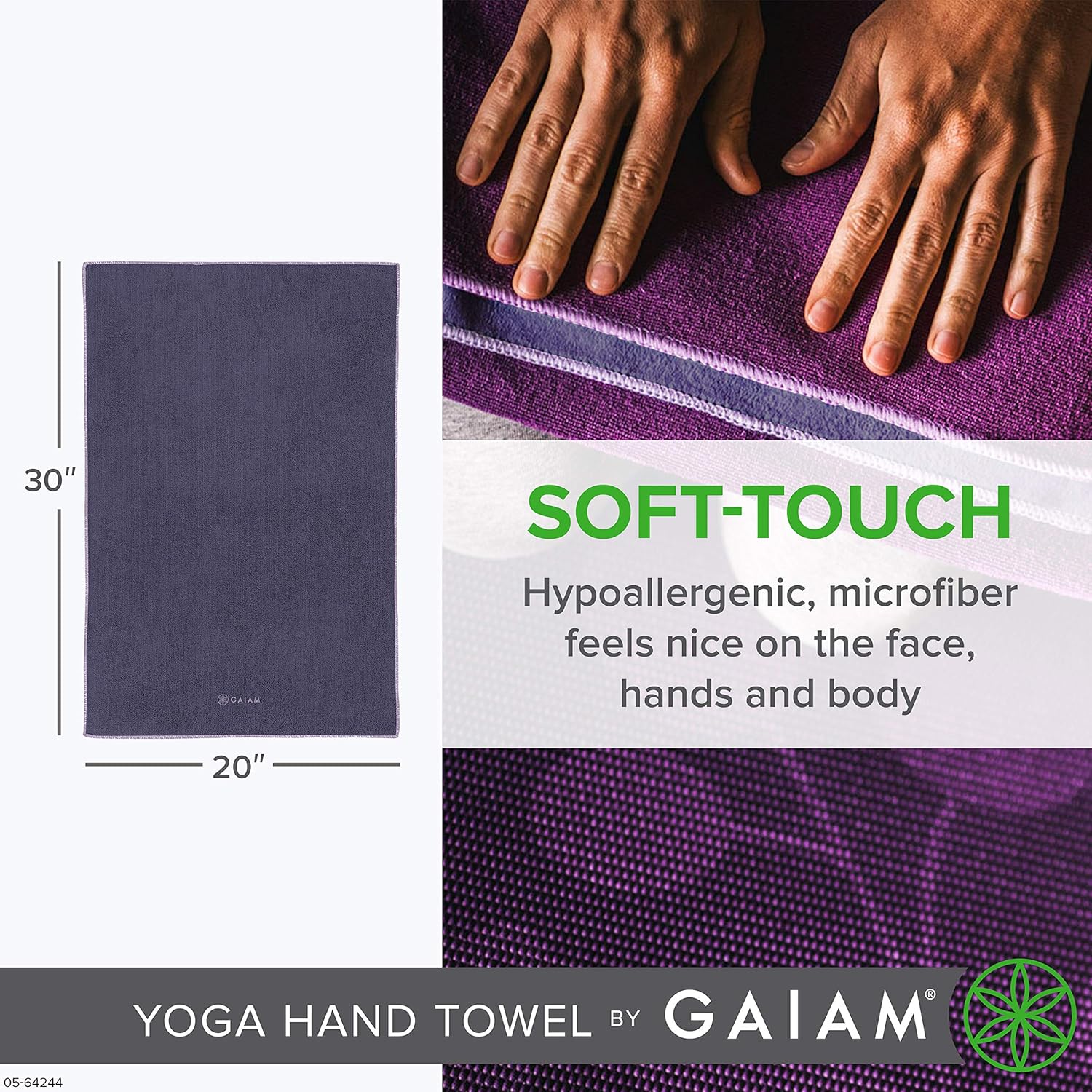 Gaiam Yoga Hand Towel BigaMart