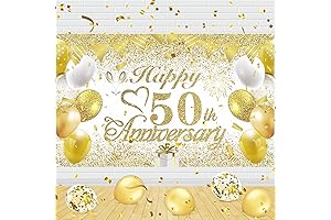 50th Anniversary Backdrop