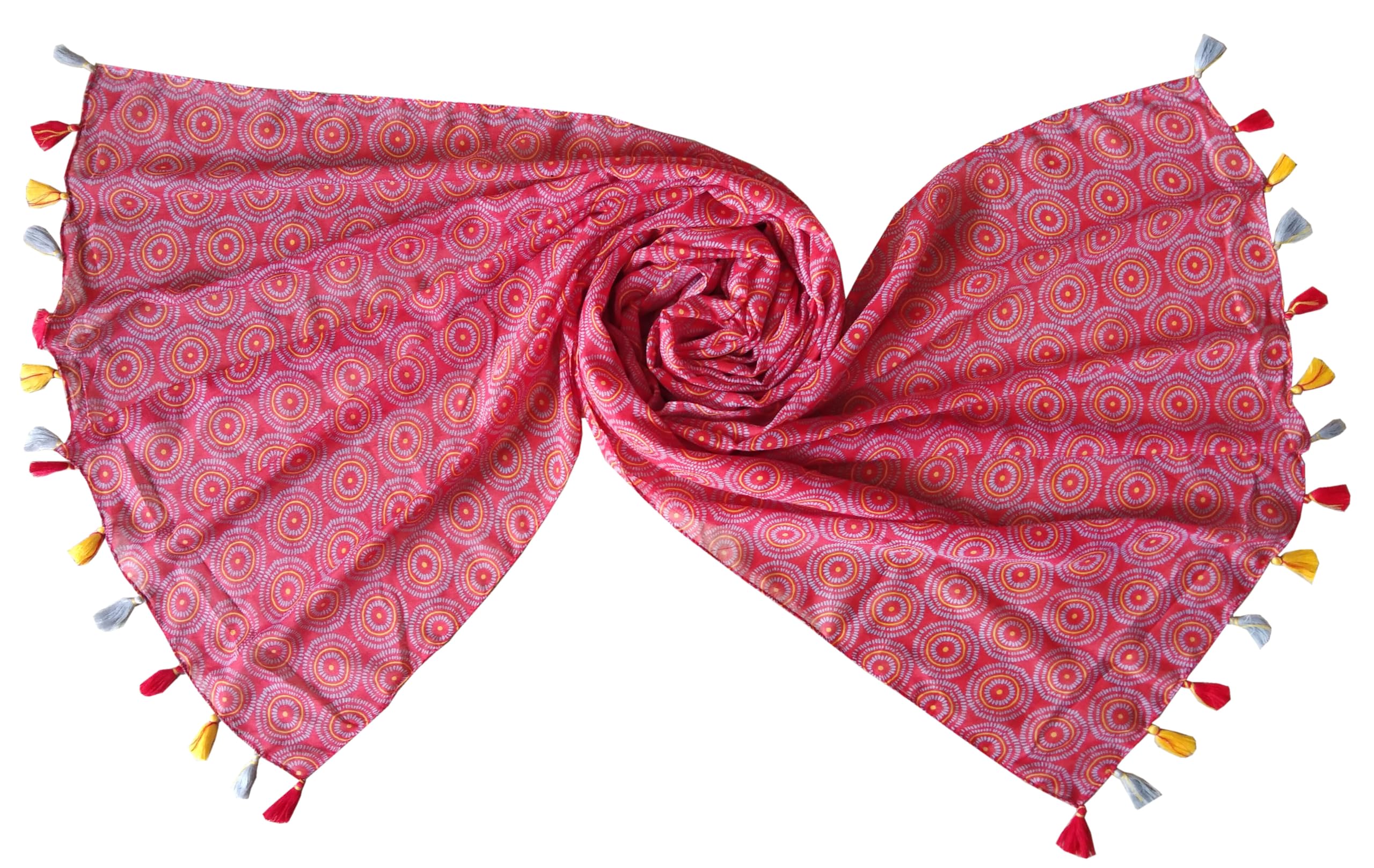 JVNINEPrinted Scarfs (70x180 cms) for Girls and Women’s can use our Product in indoor as well as in outdoor also, it's comfortable in any season, THINK GOOD LOOK GOOD.