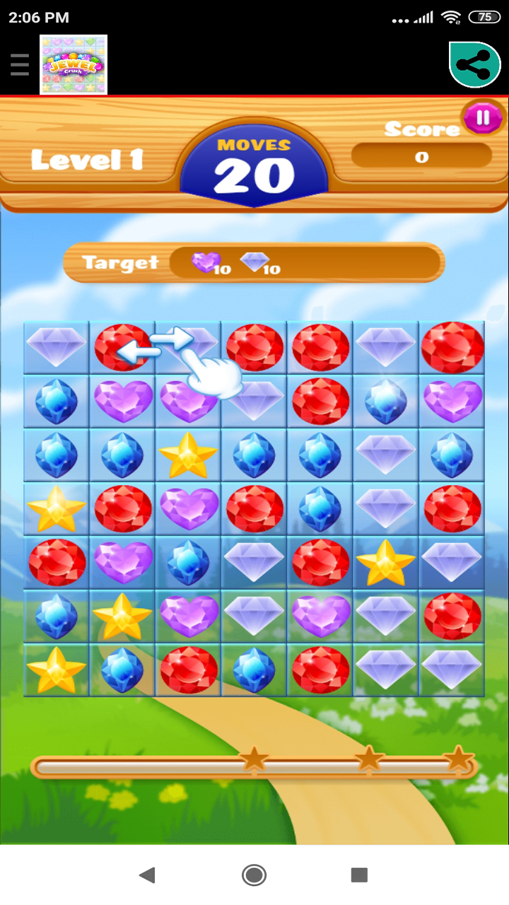 Jewel Crush Game App on Amazon Appstore