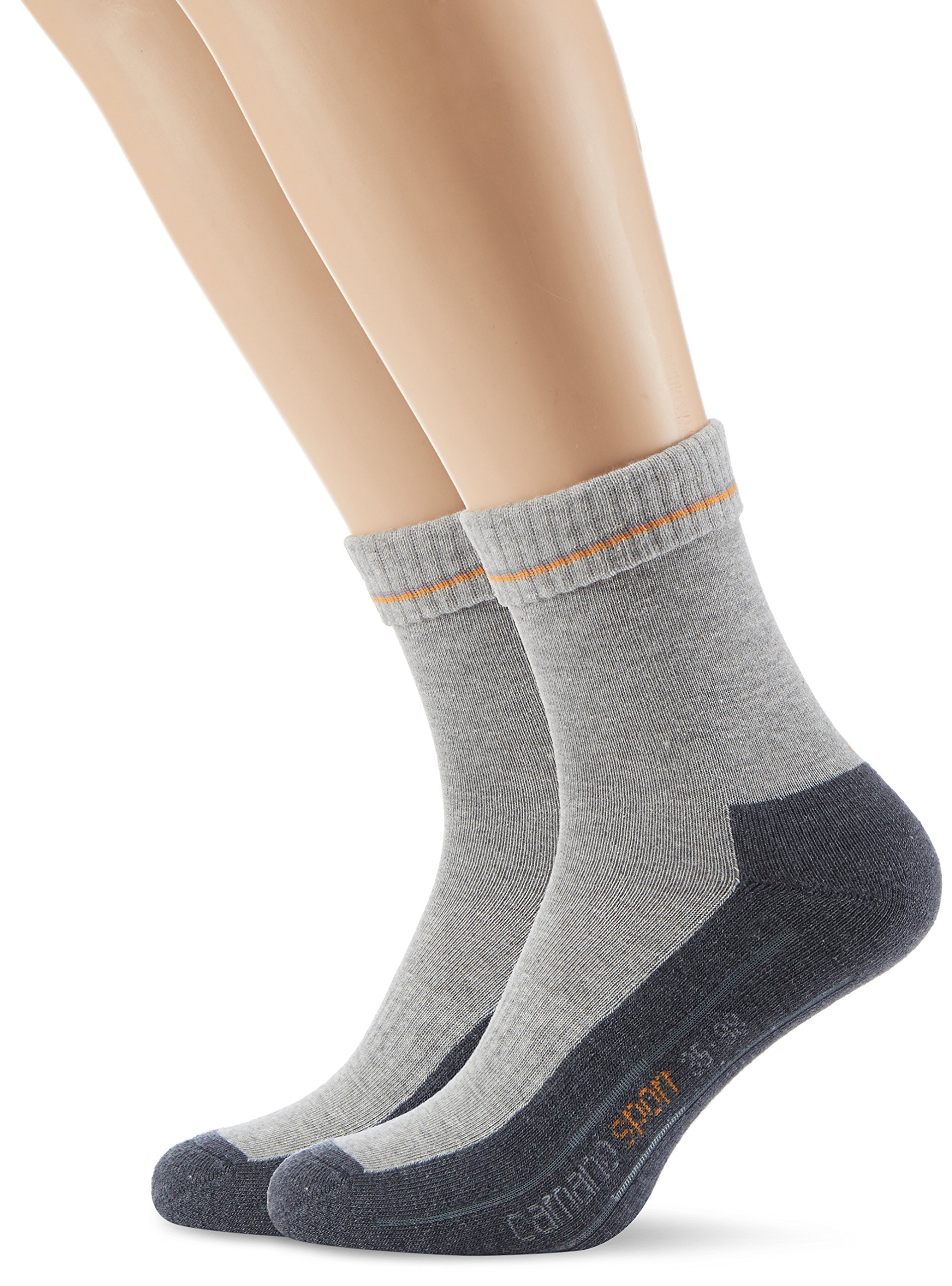 Lot De 3 Paires De Chaussettes Pour Fille – Renforcées Talon Et Pointe, Poignets Simples